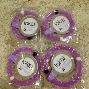 Lokai Bracelet S-M-L-XL Alzheimer's Purple